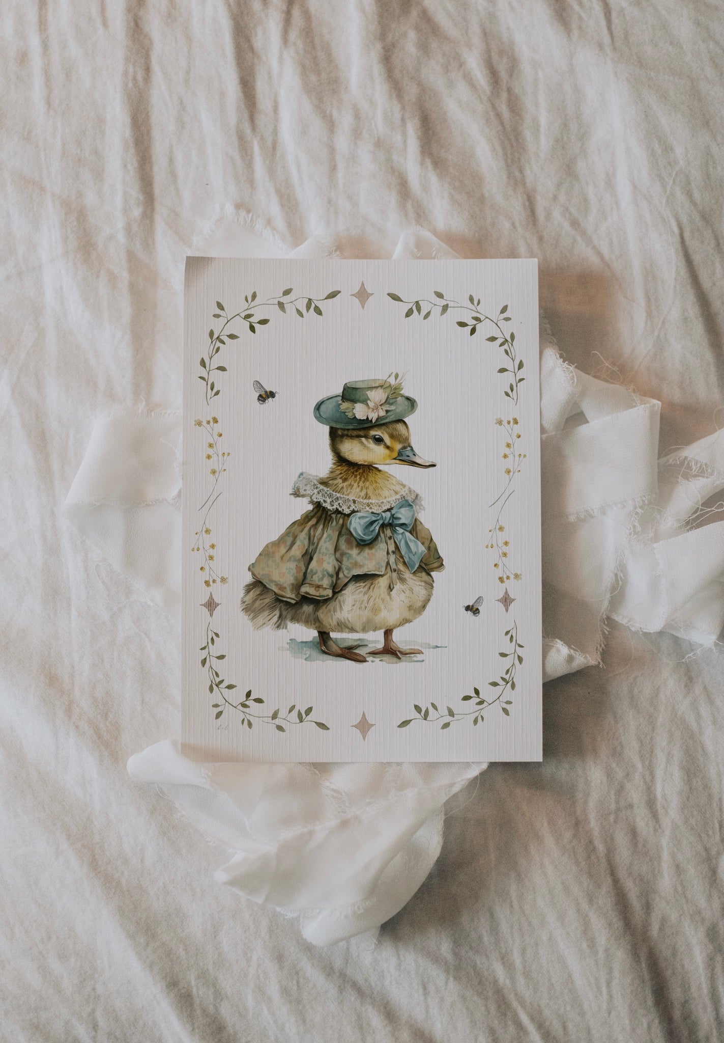 Beatrice Duck | Flora Edition | Tapestry of Tales