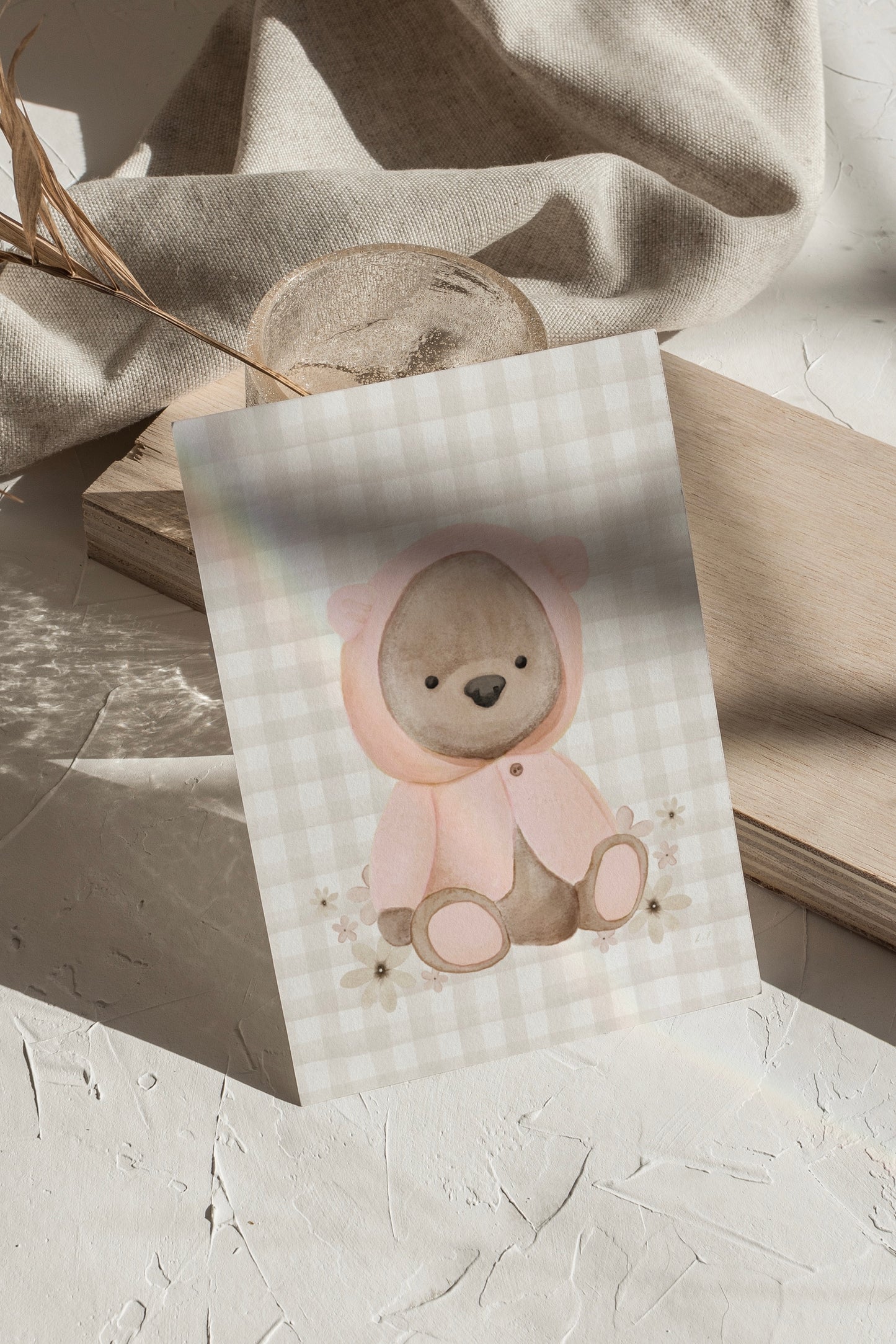 Oakah Bear | Baby Print