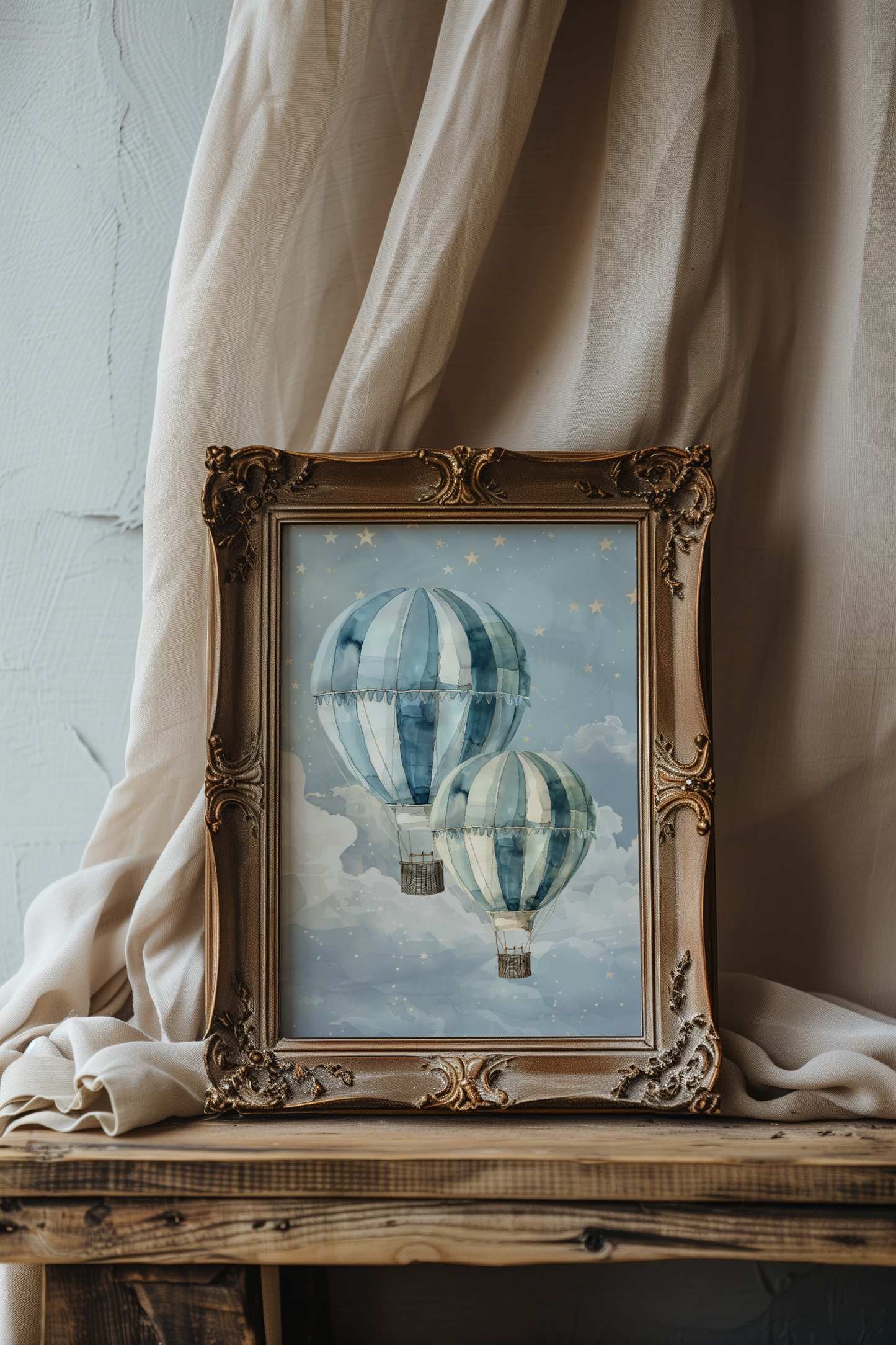 Hot Air Balloons and Starlit Skies | Little Dreamer