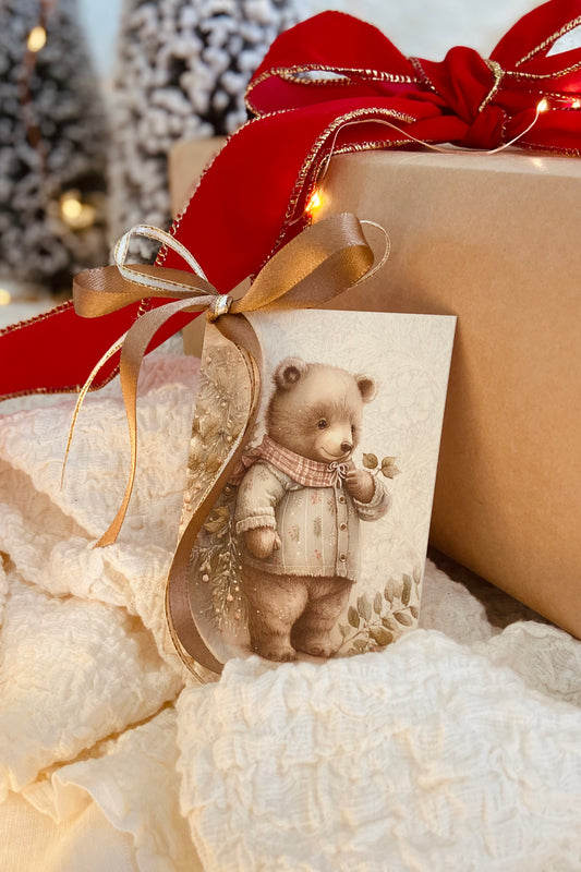 Gift Tags | Set of 4 | Classic Bears