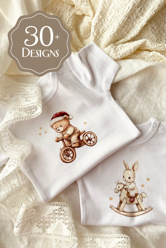 BABY Christmas T - Shirt | PRE-ORDER | Choose from 30 + Designs