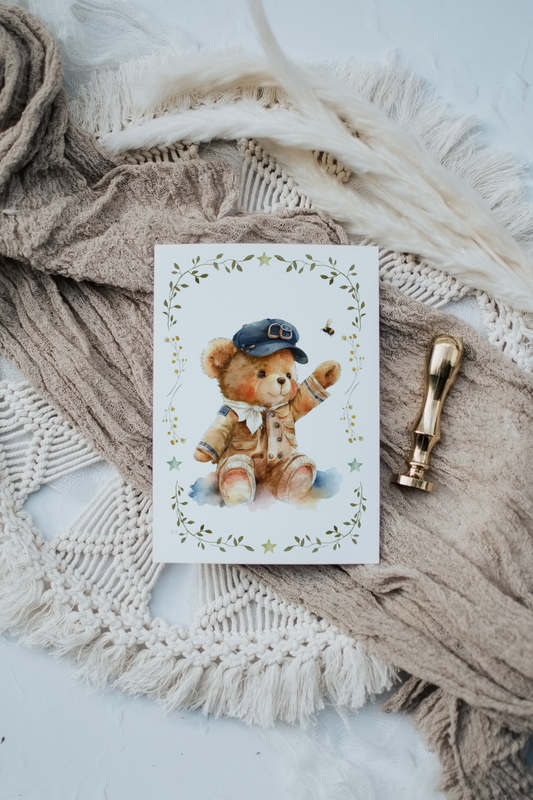 Teddy Bear #2 | Artisan Card