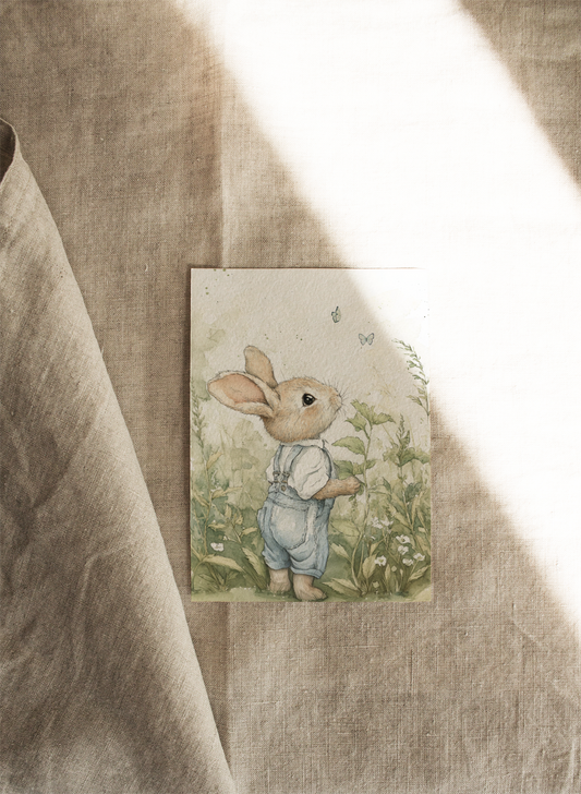 Everett Bunny | Artisan Easter Card