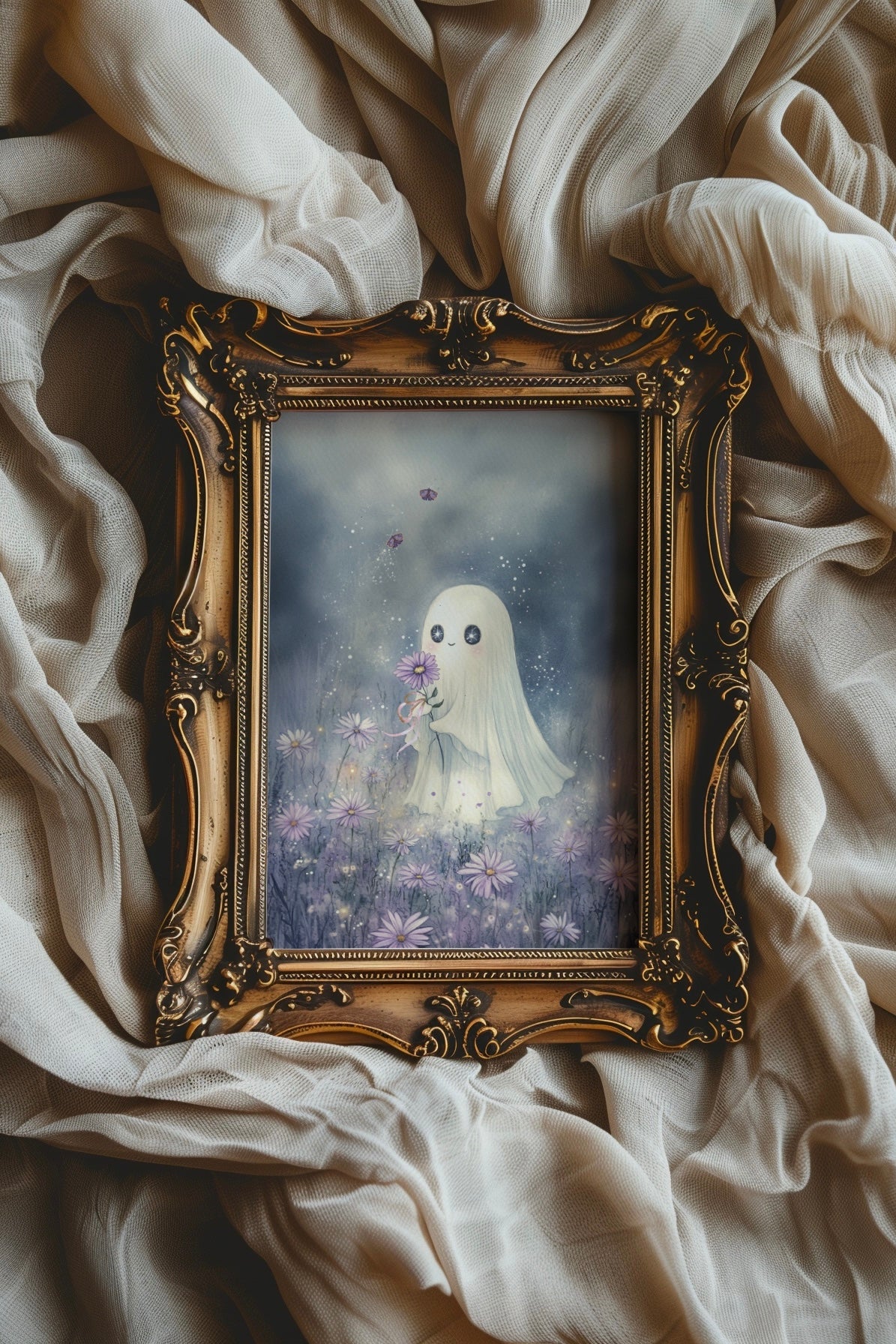 Ghostie Moonlit Blooms | Halloween