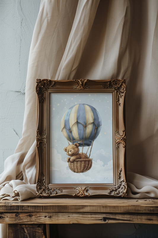 Beau Bear’s Flight | Hot Air Balloon | Little Dreamer