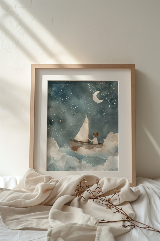 Little Sailor’s Starry Sailboat Voyage | Little Dreamer