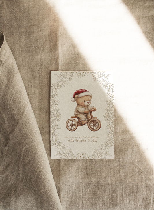 Metty Teddy | Classic Christmas Tales | Artisan Christmas Card