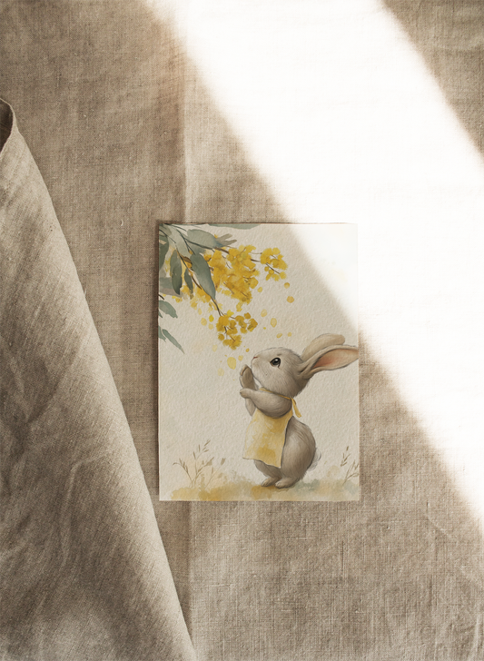 Wattle Bunny | Artisan Easter Cards