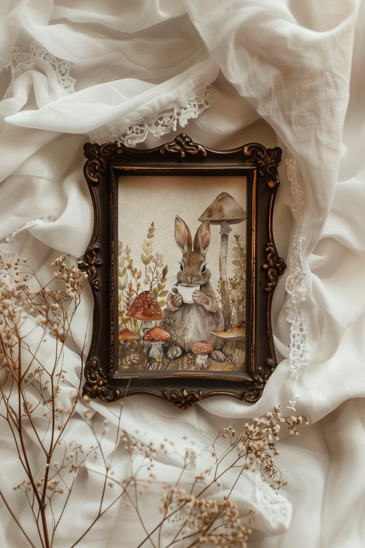 Tea Time for Rabbit | Gossamer Dreams