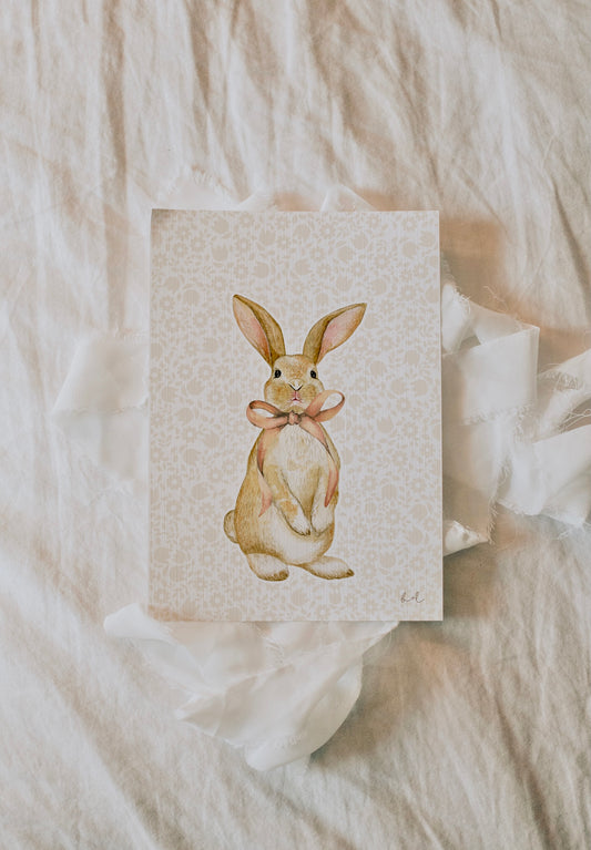 August The Very Handsome Hare - Floral Edition - Whimsical Lane