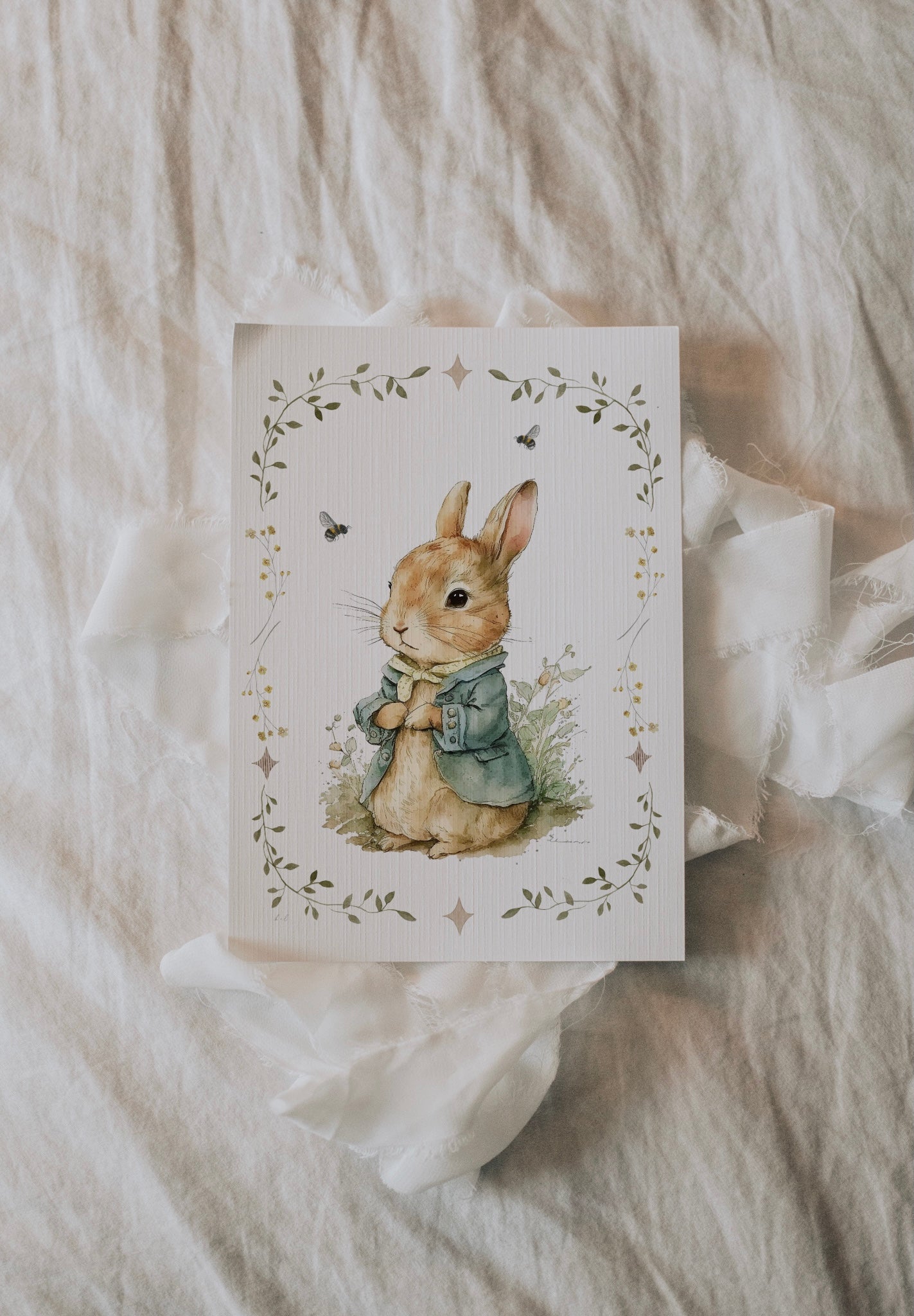 Finn Bunny Rabbit | Flora Edition | Tapestry of Tales