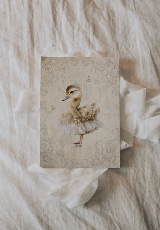 Sage, Ballerina Duckling | Baroque Edition | Tapestry of Tales