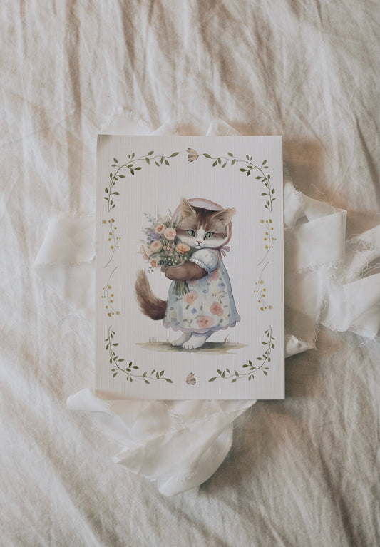 Eleanor Cat | Flora Edition | Tapestry of Tales