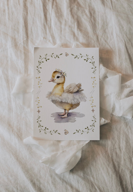 Willow, Ballerina Duckling | Flora Edition | Tapestry of Tales