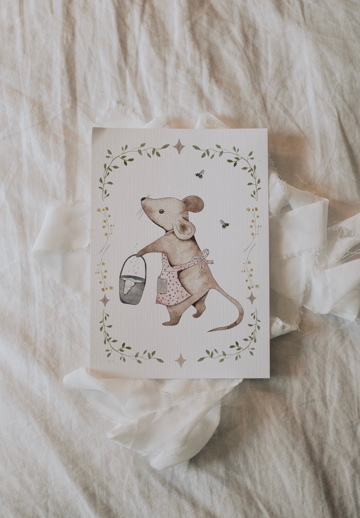 Clara Mouse | Flora Edition | Tapestry of Tales