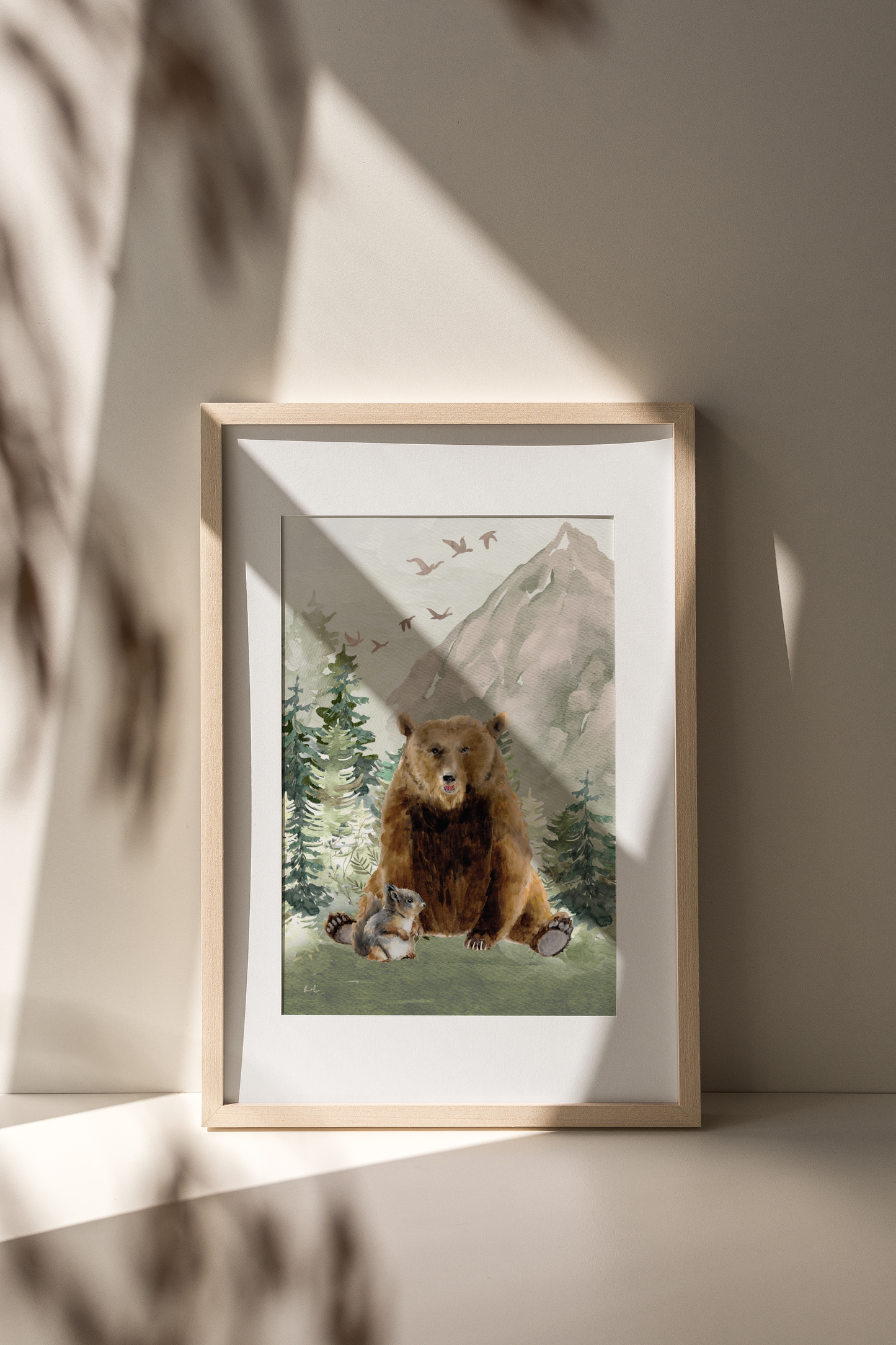 Brown Bear & Squirrel | Sierra Forest