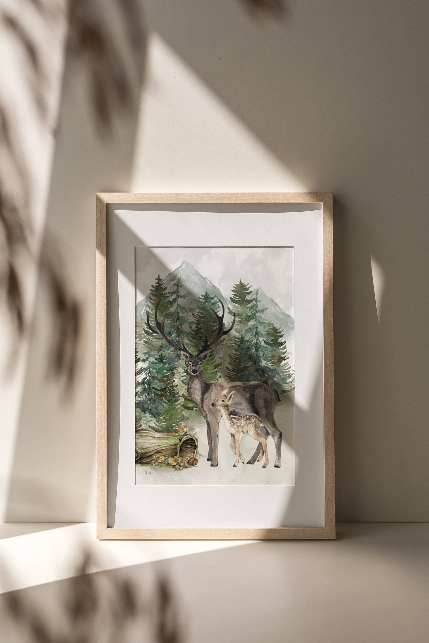 Stag & Fawn | Sierra Forest