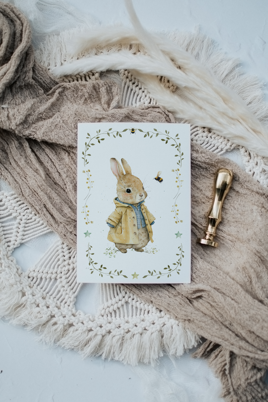 Bunny + Bee | Artisan Card