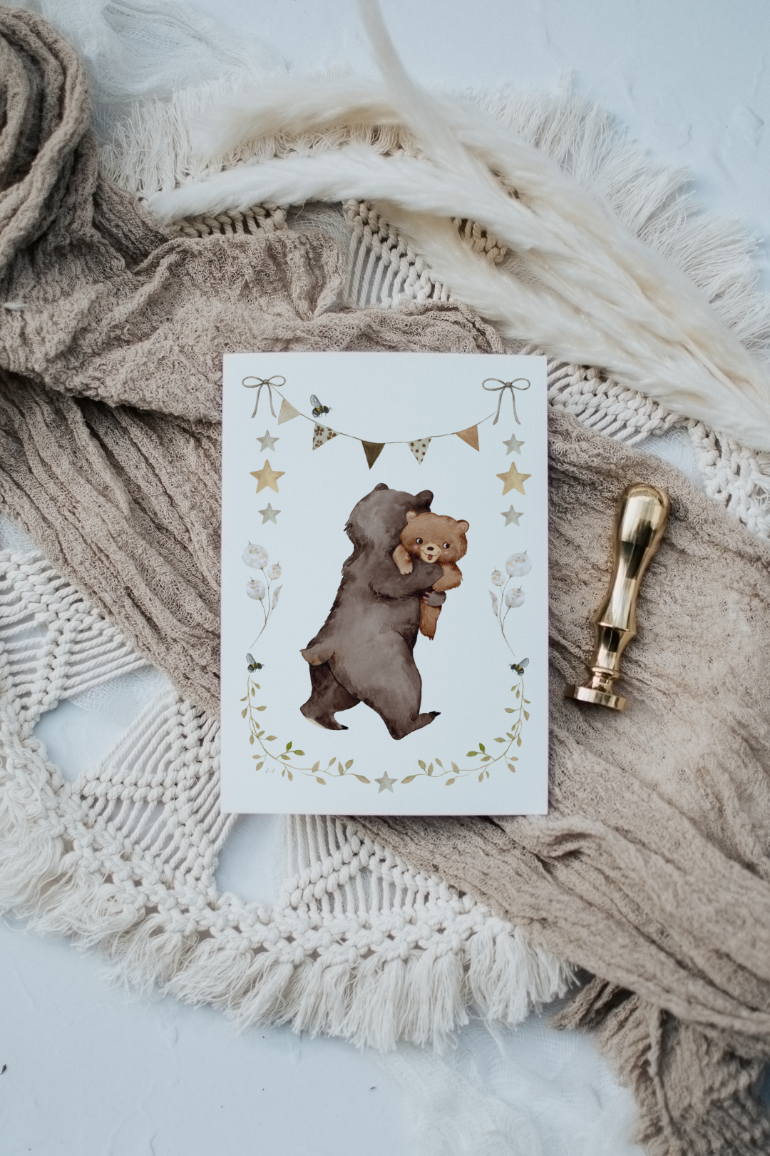 Baby Bear | Artisan Card