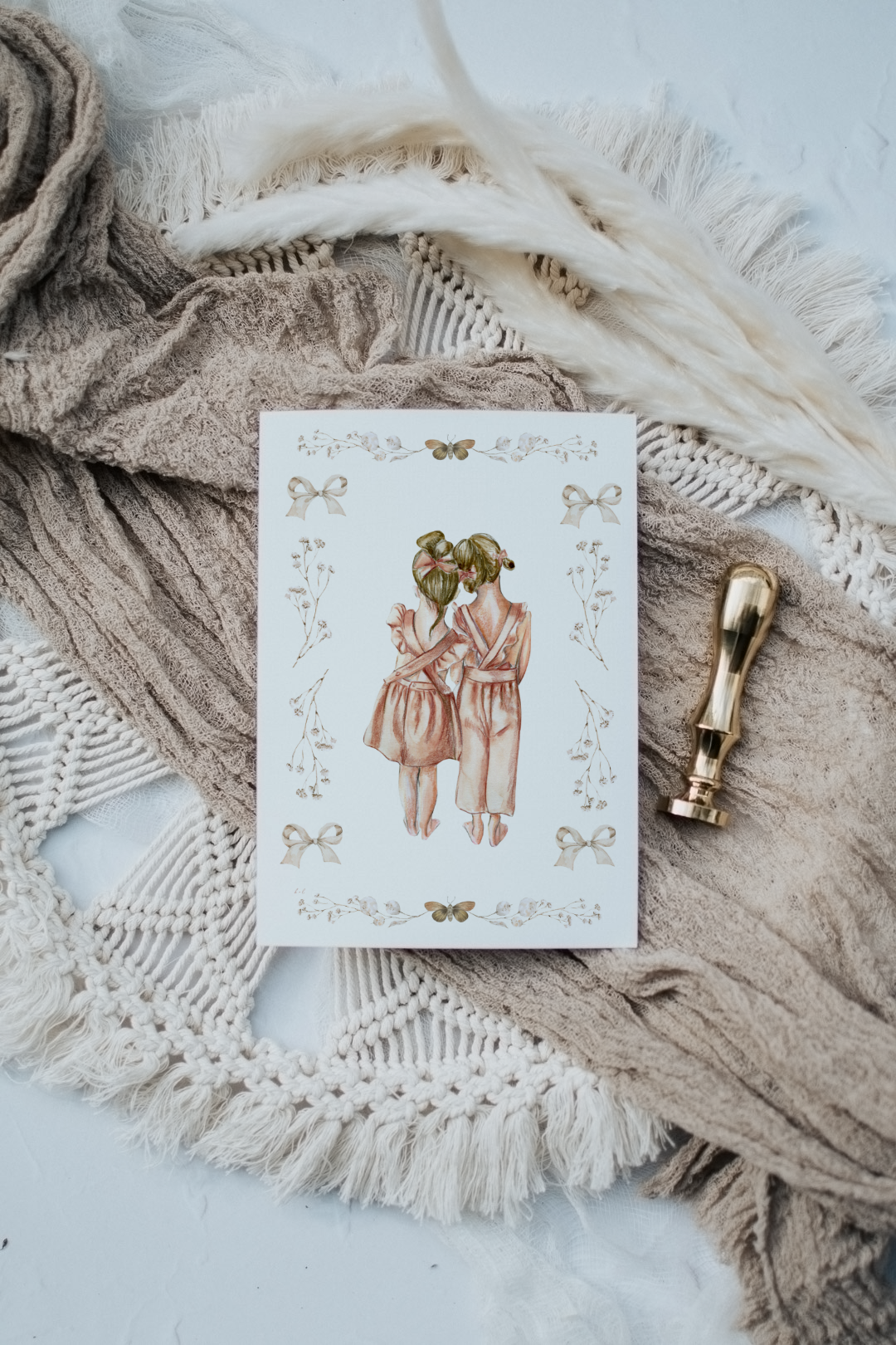 Sisters / Best Friends | Artisan Card