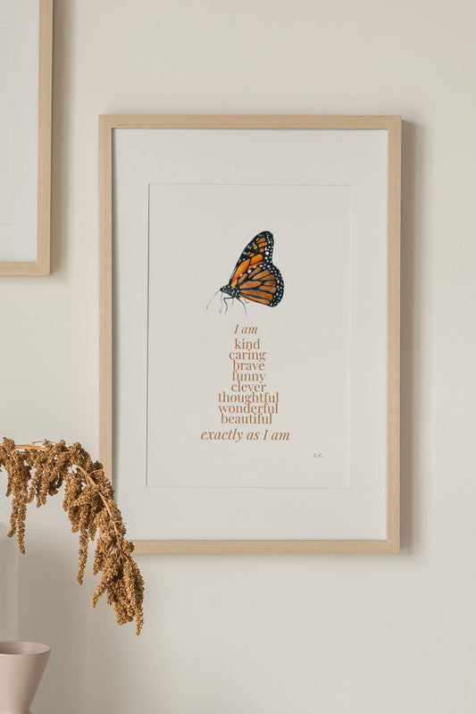 Affirmations for Children | Monarch Butterfly