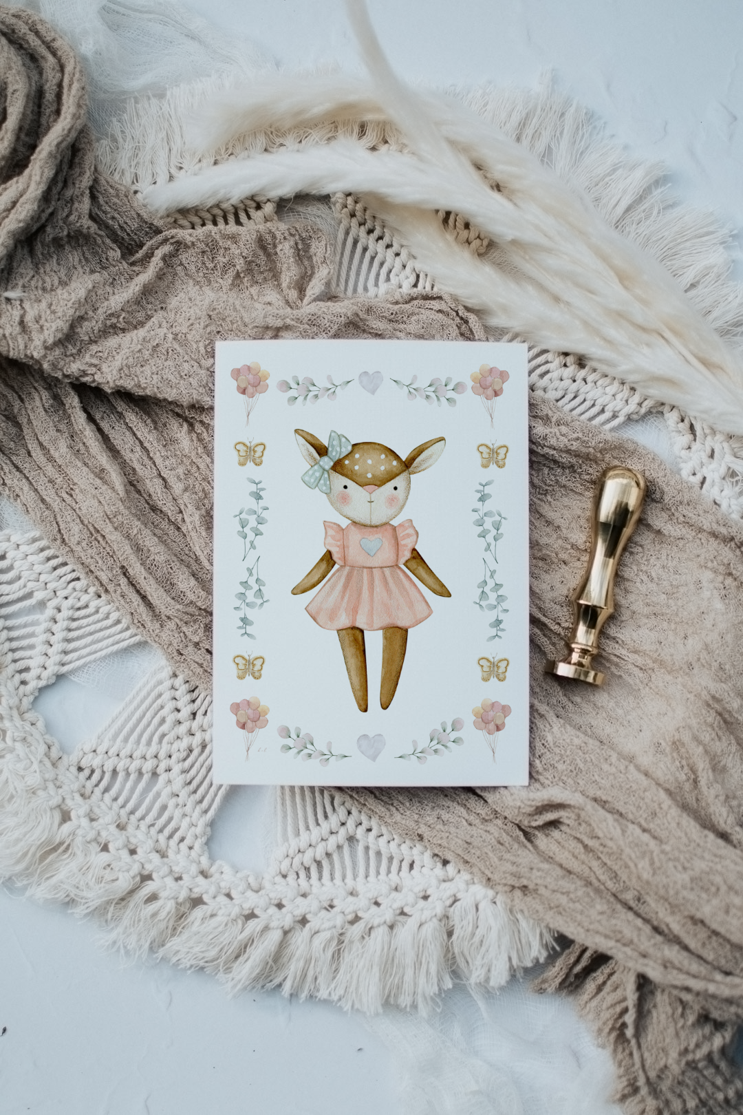 Fawn Soft Toy | Artisan Card