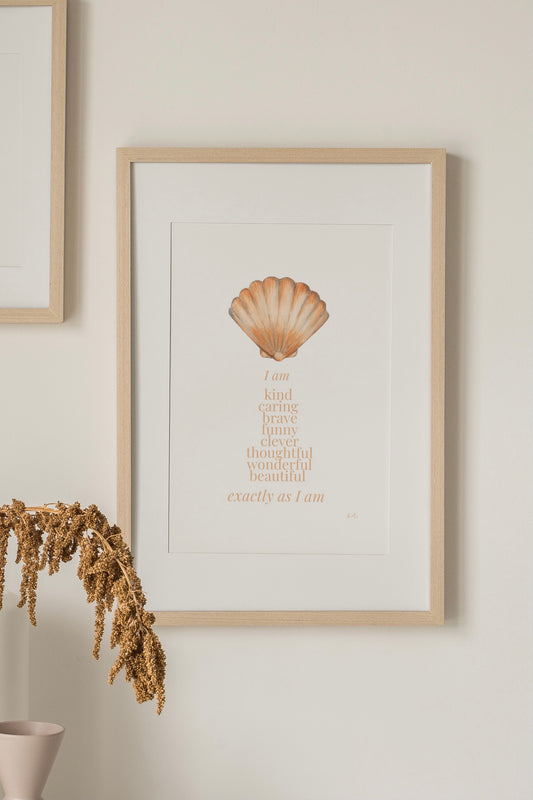 Affirmations for Children | Peach Sea Shell