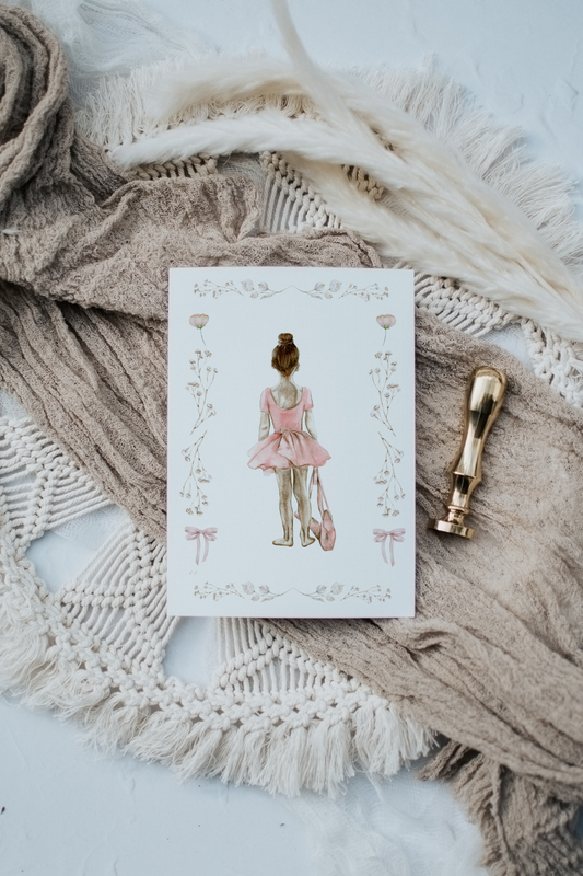 Ballerina | Artisan Card