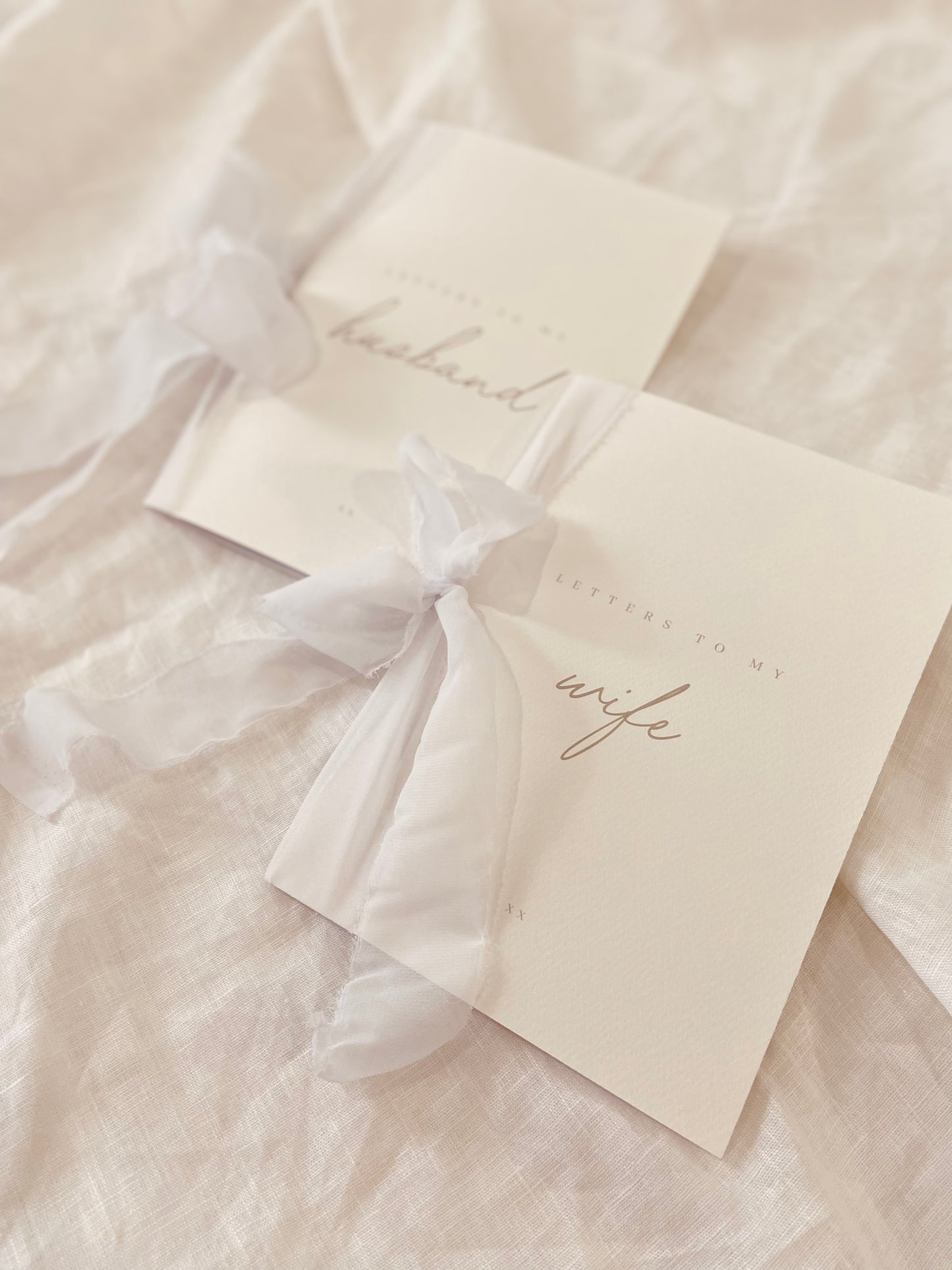 Letters of Love | Booklet for Wedding Vows, Love Letters