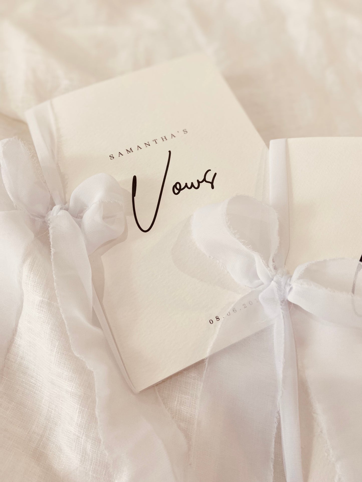 Letters of Love | Booklet for Wedding Vows, Love Letters