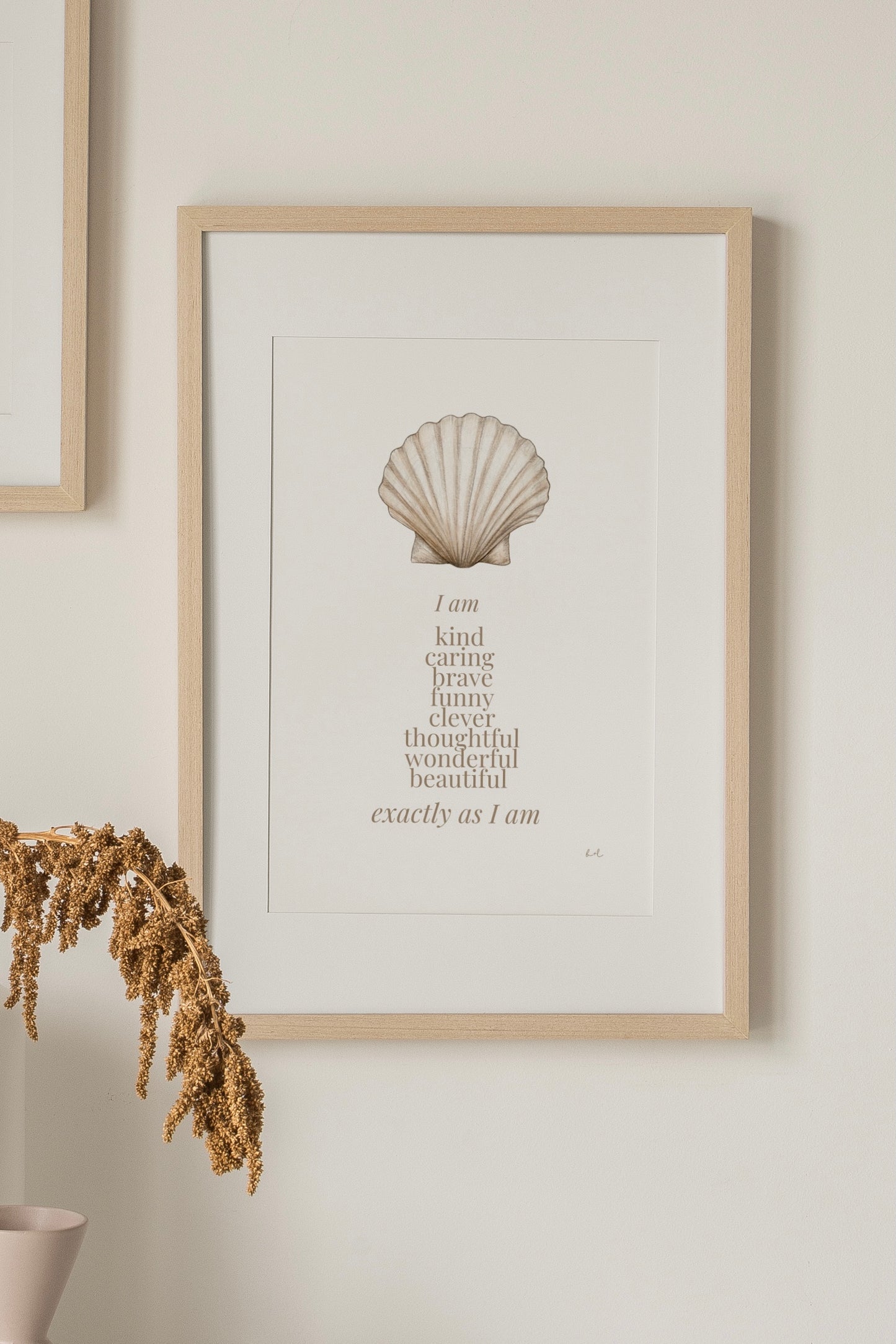 Affirmations for Children | Neutral Sea Shell