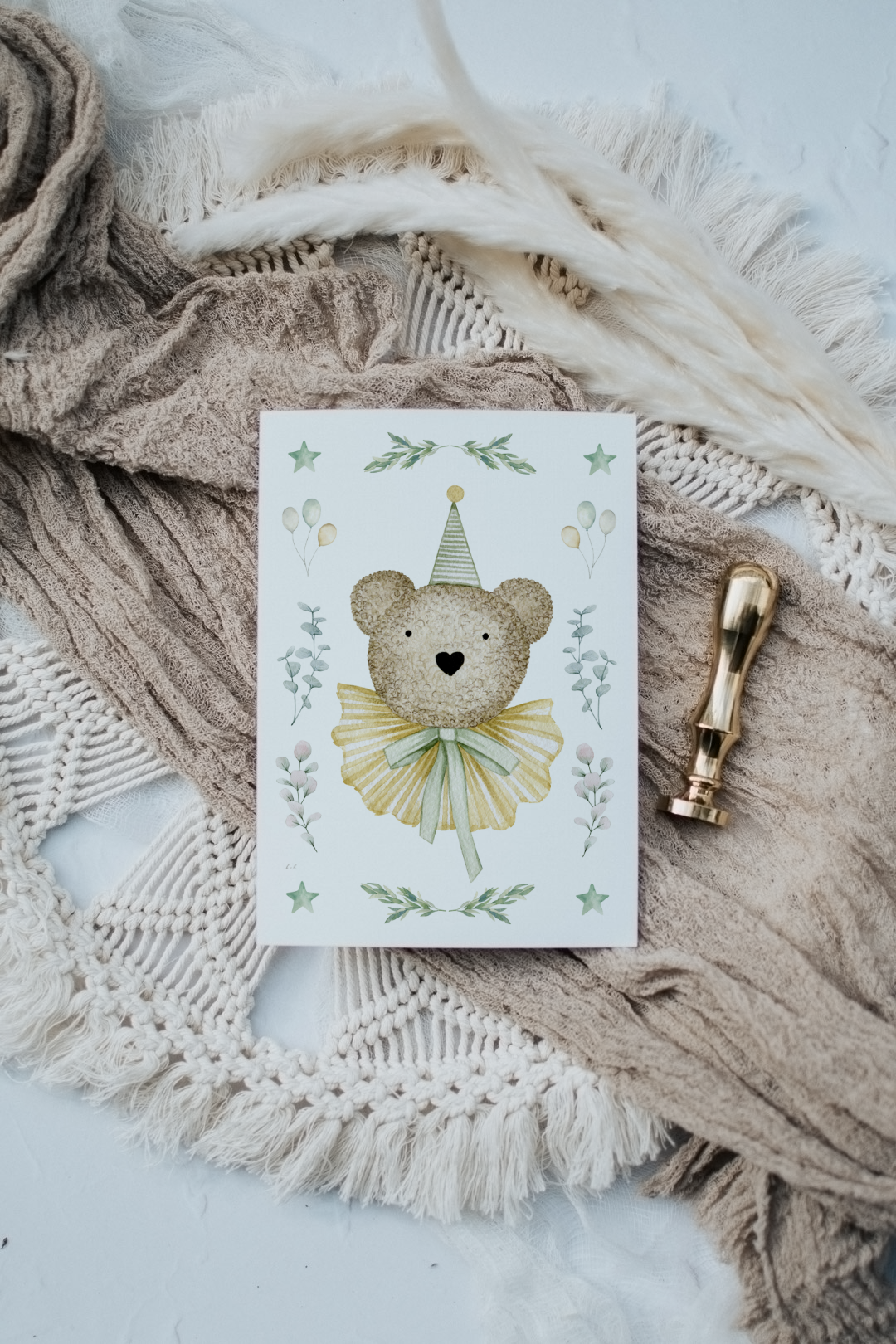 Party Bear | Artisan Card