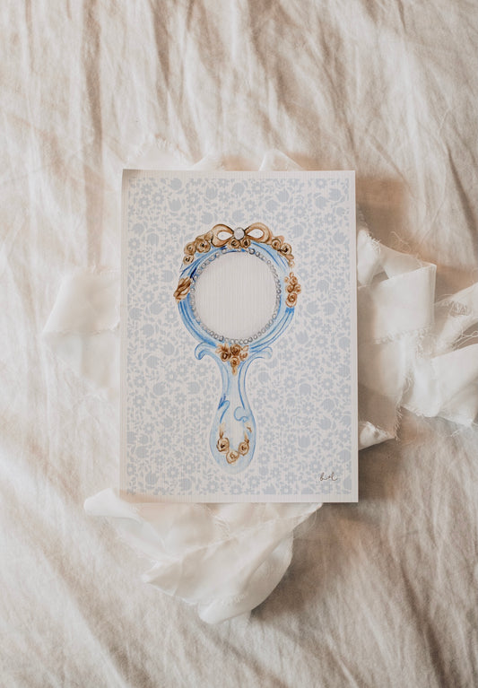 Clementine’s Antique Mirror - Powder Blue Edition - Whimsical Lane