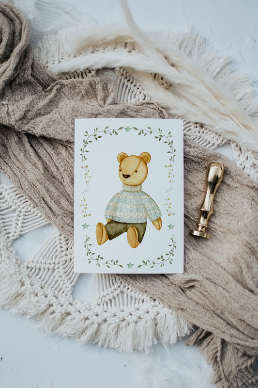 Teddy Bear | Artisan Card